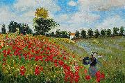 Claude Monet Poppy Field in Argenteuil Spain oil painting artist